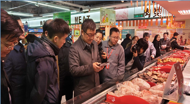 湖南省市场监督管理局党委刘湘凌书记一行视察湖南公司湘府店