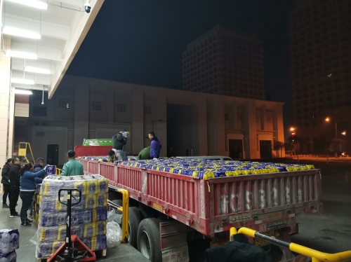 华润万家助力新疆喀什地区抗震救灾