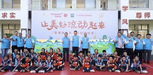 华润万家美好流动课堂“再回”广西百色