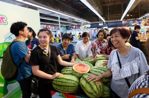 华润万家开售中卫硒砂瓜 助力宁夏“富硒”产业发展