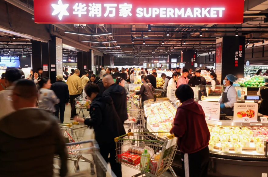 开业2小时客流破万，华润万家华北调改首店火爆开业